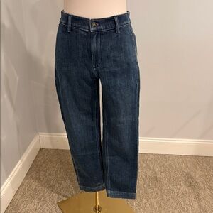 J. Crew Women's Straight Leg Denim Chino Pant - Indigo